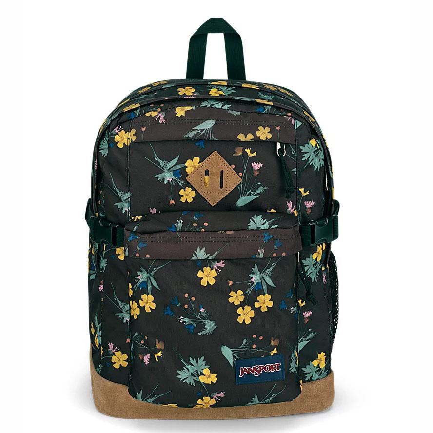 Sac à Dos Ordinateur JanSport SUEDE CAMPUS Noir Jaune | UUV-22498568